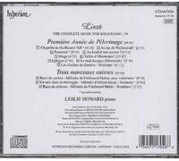 Musique Pour Piano Vol. 39 : Premiere Année De Pelerinage, Suisse Howard, Piano
