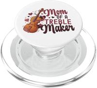 Musique pour Violon Mom of A Treble Maker PopSockets PopGrip pour MagSafe