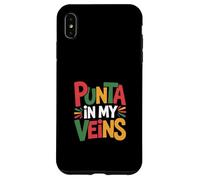 Musique « Punta in My Veins » de Belizean Pride Coque pour iPhone XS Max