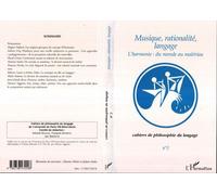 Musique, rationalité, langage - L'harmonie : du monde au matériau - Inconnus - L'harmattan - Livre