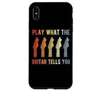 Musique Rock Guitariste électrique Guitariste Coque pour iPhone XS Max