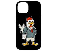 Musique Rock rétro de Poulet, Robinet, Coq Coque pour iPhone 14