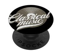 Musique - Vintage Retro Classical Music PopSockets PopGrip Adhésif