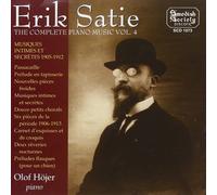 Musiques Intimes Et Secretes 1905-1912 Höjer, Piano