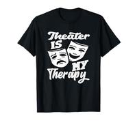 Musiques pour amoureux de la musique Theater Is My Therapy T-Shirt