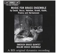 Musiques Pour Ensemble De Cuivres De Ewald, Bozza, Holmboe, Arnold,