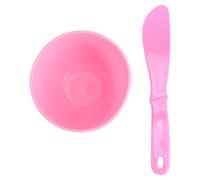 MUSISALY 1 Jeu bol de masque bols à mélanger pour masque bols de masques de boue beurre corporel face mask de poule bols de masque facial bols de masque en silicone Gel de silice rouge