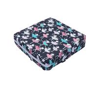 MUSISALY 1 Pc Coussin D'appoint Rehausseur Pour Tout-petits Coussin De Chaise Lavable Coussin De Chaise Pour Enfants Chaise Portable Pour Bébé Tissu De Boîte Composé D'eau Anti-ondes Black