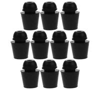 MUSISALY 10 pièces Lot de Tampons Amortisseurs Caoutchouc pour Portières et Capot Protection Chocs et Usure Remplaçables Accessoires Voiture