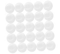 MUSISALY 100 Pièces Coton épais overlock de maquillage ronds approvisionnement cosmétique cotton demaquillant lingette demaquillante accessoires coussinets de voyage tissu non tissé