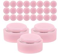 MUSISALY 100 Pièces Roulement à Bille Rotatif Base Pivotante pour Moulin à Vent, Mini Roulement de Décoration Artisanale en Plastique et Fer, Rose, Stable et Fluide, pour Roue à Aubes