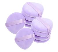 MUSISALY 10pièces Poudre De Maquillage Portable Houpette Éponge Cosmétique Douce Et Compacte Pour Femme Idéale Pour Types De Peau