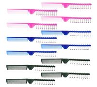 MUSISALY 12pièces Brosse Pliante Anti-statique Pour Cheveux Peigne De Voyage Compact Et Portable Pour Hôtels Et Coiffure