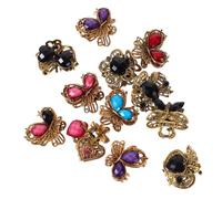 MUSISALY 12pièces Mini Pince à Cheveux Vintage Petites Clauses De Coiffure Et Acrylique Accessoire Élégant Et Pratique Pour