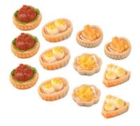 MUSISALY 15 Pièces de Modèles D’Aliments Miniatures pour Maison de Poupée Accessoires Alimentaires Factices Colorés Décorations Réalistes pour Jeux D’Imitation Cuisine Miniature