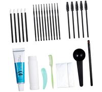MUSISALY 1ensemble Kit De Gel à Sourcils Avec Brosse Fixatrice Pour Sourcils Gel Colorant Non-faillant Teintes