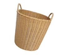 MUSISALY 1pièce Panier à Linge Tressé Panier De Rangement Multi-usage Pour Vêtements Jouets Et Articles De Maison Petite Pratique Et