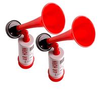 MUSISALY 2 pièces Klaxon à Air Portable pour Fans de Football Pompe Manuelle Corne de Brume Sportive Haute Intensité pour Animation et Célébrations