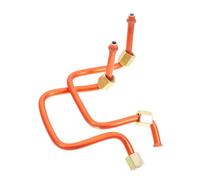 MUSISALY 2 pièces Tube Compresseur Air Aluminium pour Compresseur Double Raccord Interne Petite Durite de Remplacement pour Maintenance et Performance Optimisée Lot