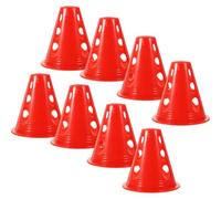 MUSISALY 20 pièces Cônes de Marquage Roller Skating avec Plots de Sécurité Réutilisables pour Entraînement Extérieur Football Patinage et Parcours Agilité