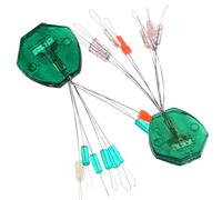 MUSISALY 20 pièces Kit de Arrêts de Flotteur Silicone pour Ligne de Accessoires Essentiels pour Rivière Lac et Mer Stopper Bobbers pour Truite et Flotteur