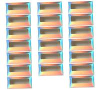 MUSISALY 20pièces Boîtes De Stockage Pour Cils Papier Pailleté Organisateur Vide Pour Faux Cils Couleur Transparent Étui Pratique Et Léger Pour Cosmétique