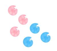MUSISALY 20pièces Mini Palette De Mélange De Pour Manucure Assortiment De Plateaux De Dessin Forme De Anneau Outils De Beauté Pour Ongles