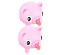 MUSISALY 2pièces Jouets Animaux Kawaii Squeeze avec Langue Sortante Jouets Anti-Stress Amusants pour Garçon Fille Et Adultes Soulagement Pression pour École Et Bureau
