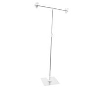 MUSISALY 2pièces Mini Support Arrière-Plan Réglable t pour Photographie Cadre Léger Inoxydable pour Bijoux Cosmétique Et Aliments Accessoire Pratique pour Prises De Vue Still Life