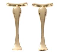 MUSISALY 2pièces Zinc Alloy Eye Massage Sticks for Face Compact Practical Applicators Women