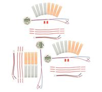 MUSISALY 3 Ensembles Kit Scientifique DIY Batterie de Fruits Matériel Métallique Éducatif pour Expérience et Apprentissage Fournitures Scolaires pour Projet Créatif Électricité et Horloge
