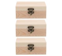 MUSISALY 3 Pièces Boîte de Rangement Huile Essentielle Bois avec Mousse Antichoc Organisateur Aromathérapie Portable pour Flacons Coffret Voyage Multifonction pour Vernis à Ongles et Huiles