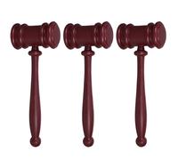 MUSISALY 3 Pièces Halloween Judge Gavel Prop Accessoires de Costume de Juge