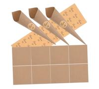 MUSISALY 30 Pièces Cônes Papier pour Confettis et Pétales de Fleurs Séchées Autocollants Cones Porte-Bonbons et Petit Bouquet pour Mariage Fête et Anniversaire