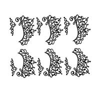 MUSISALY 3paires Stickers Temporaires De Maquillage Pour Yeux Tissu Noir De Yeux Dentelle Autocollants De Maquillage Éphémères Pour Festivals Et Halloween
