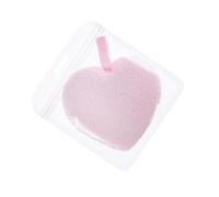 MUSISALY 3pièces Éponges Visage Forme De Cœur Réutilisables Pour Nettoyage Maquillage Douces Et Lavables Rose