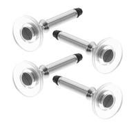 MUSISALY 4 Embouts de Remplacement pour Stylet Tactile en Fer Argenté, Légers et Précis, Compatibles Tablettes et Smartphones pour Bureau ou Étude