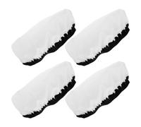 MUSISALY 4 Pcs Abat-Jour Rond en Nylon pour Éclairage Photographique, Diffuseur de Lumière Douce Léger et Élastique, pour Portraits et Mariages