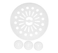 MUSISALY 4pièces Couvercle Bouchon Essorage Machine Laver Blanc Tampon Repassage Pièce Accessoires Laveuse Automatique Couvercle Baril Déshydratation