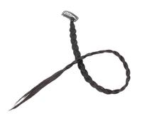 MUSISALY 4pièces Extensions De Queue De Cheval Tressées Synthétique Longs Postiches Accessoire De Coiffure Élégant Et Naturel