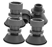 MUSISALY 4pièces Lot De Patins Réglables Antidérapants Pour Machine à Laver Et Tapis Anti-vibrations Pour Lave-linge