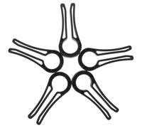 MUSISALY 5 pièces Lot de Verrous de Bouton pour Cuisinière à Gaz Protection Sécurité Garçon Fille Blocage Fiable Compatible la Plupart des Boutons de Four et Gazinière Protection