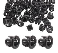 MUSISALY 50 pièces Snap-in Cable Protector Wear-resistant Snap Bushing For Wire Insulation And Mounting Practical Lightweight Cable Sleeve For Electrical Protection