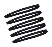 MUSISALY 5pièces Bandeaux Élastiques Simples Pour Hommes Et Femmes Accessoires De Sport Pour Yoga Et Exercice Absorption Transpiration Confortable Et Stylé