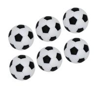 MUSISALY 6 Pièces Lot de Balles Foot Remplaçables Petites Balles Foot pour Table De Rechange
