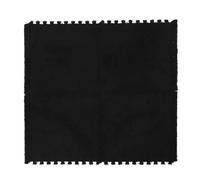 MUSISALY 6 pièces Tapis Puzzle Mousse Noirs Tapis de Sol Remplaçables EVA Doux Coussins de Jeu Polyvalents pour Tout-Petits et Protection de Sol