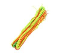 MUSISALY 60 Pièces Cordes de Yo-Yo Réactives 24 Brins en Nylon 105 CM, Lot de 60 Pièces Jaune Orange Vert, Ficelles Professionnelles pour Yoyos de Compétition et Loisirs, Réglables et