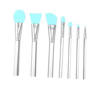 MUSISALY 7 Pièces Silicone Masque Brosse Fard À Paupières Couvercle Porte-Éponge À Lèvres Dorloter Les Sourcils Visage Maquillage Masques Kit De Peau Mascara Rasoirs Épurateur Soins Du