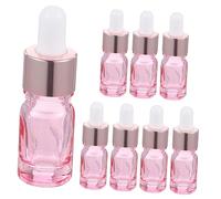 MUSISALY 8pièces Flacons Avec Pipette Bouteilles à Compte-gouttes Légères Et Opacifiées Réutilisables Pour Huiles Essentielles Et Cosmétique