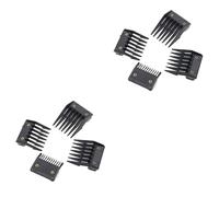 MUSISALY 8pièces Limiteurs De Coupe Fer Pour Tondeuse Professionnelle Accessoires De Coiffure Outil De Positionnement Pour Coupe De Cheveux Pour Salon Et Usage Domestique Couleur